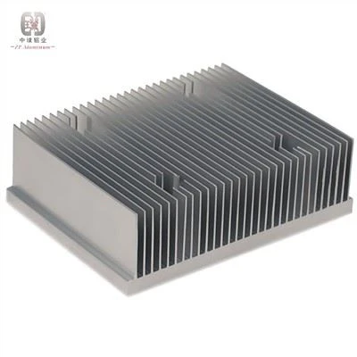 Radiateur à ailettes biseautées
